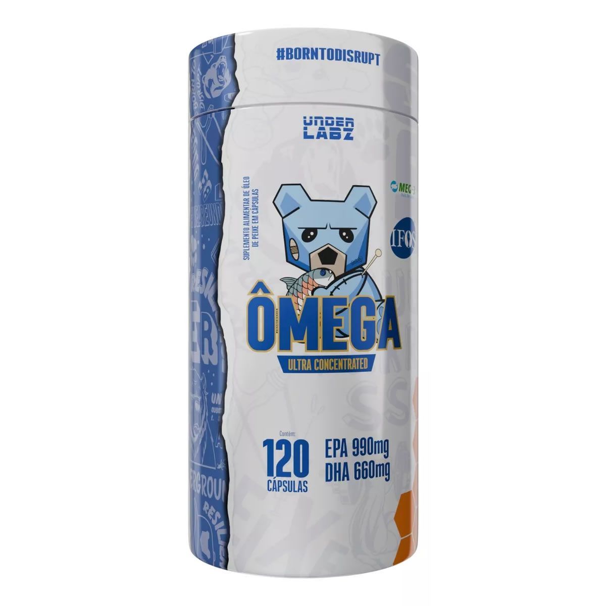 �mega 3 Ultra Concentrado - 120 Sotfgels - Under Labz