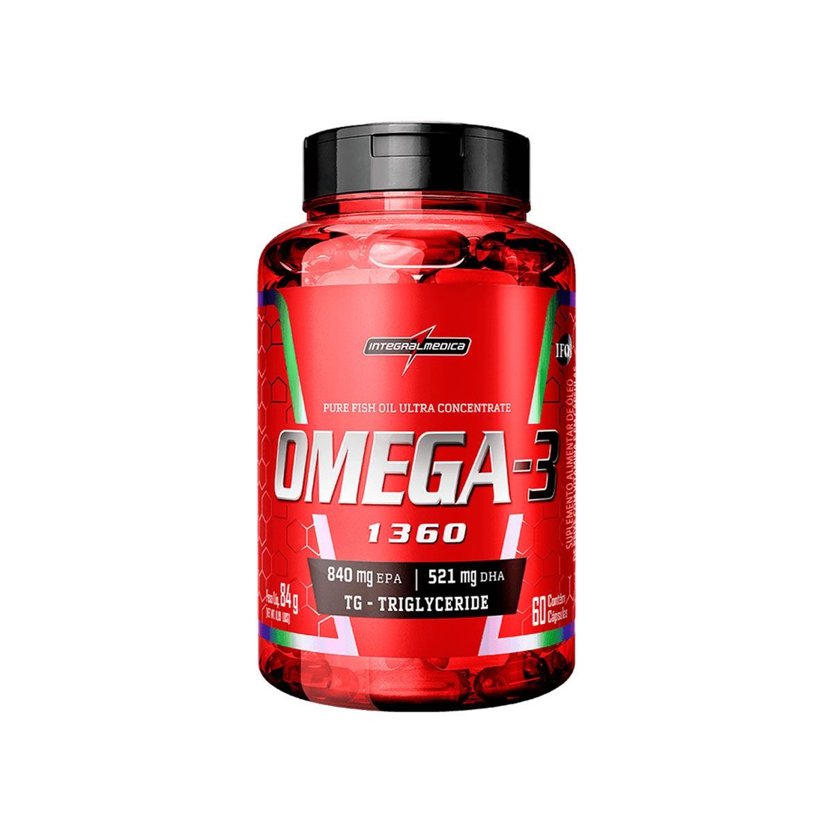 Omega 3 Ultra Concentrado - 60 C�psulas - IntegralM�dica