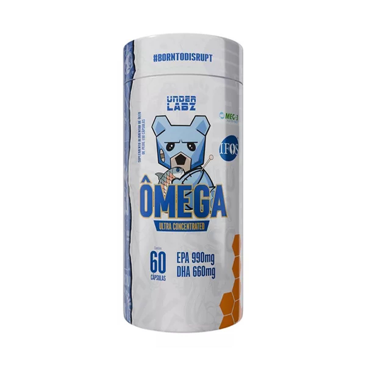 �mega 3 Ultra Concentrado - 60 Sotfgels - Under Labz