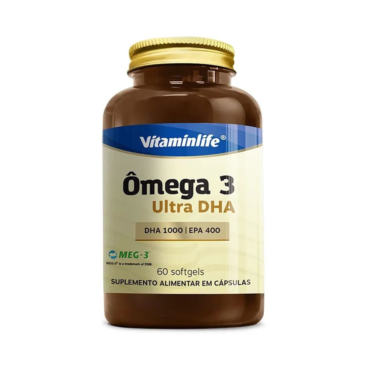 �mega 3 Ultra DHA - 60 Softgels - VitaminLife*** Data Venc. 03/02/2025