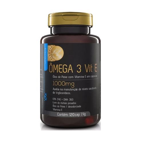 �mega 3 Vit E 1000mg - 120 C�psulas - Upnutri
