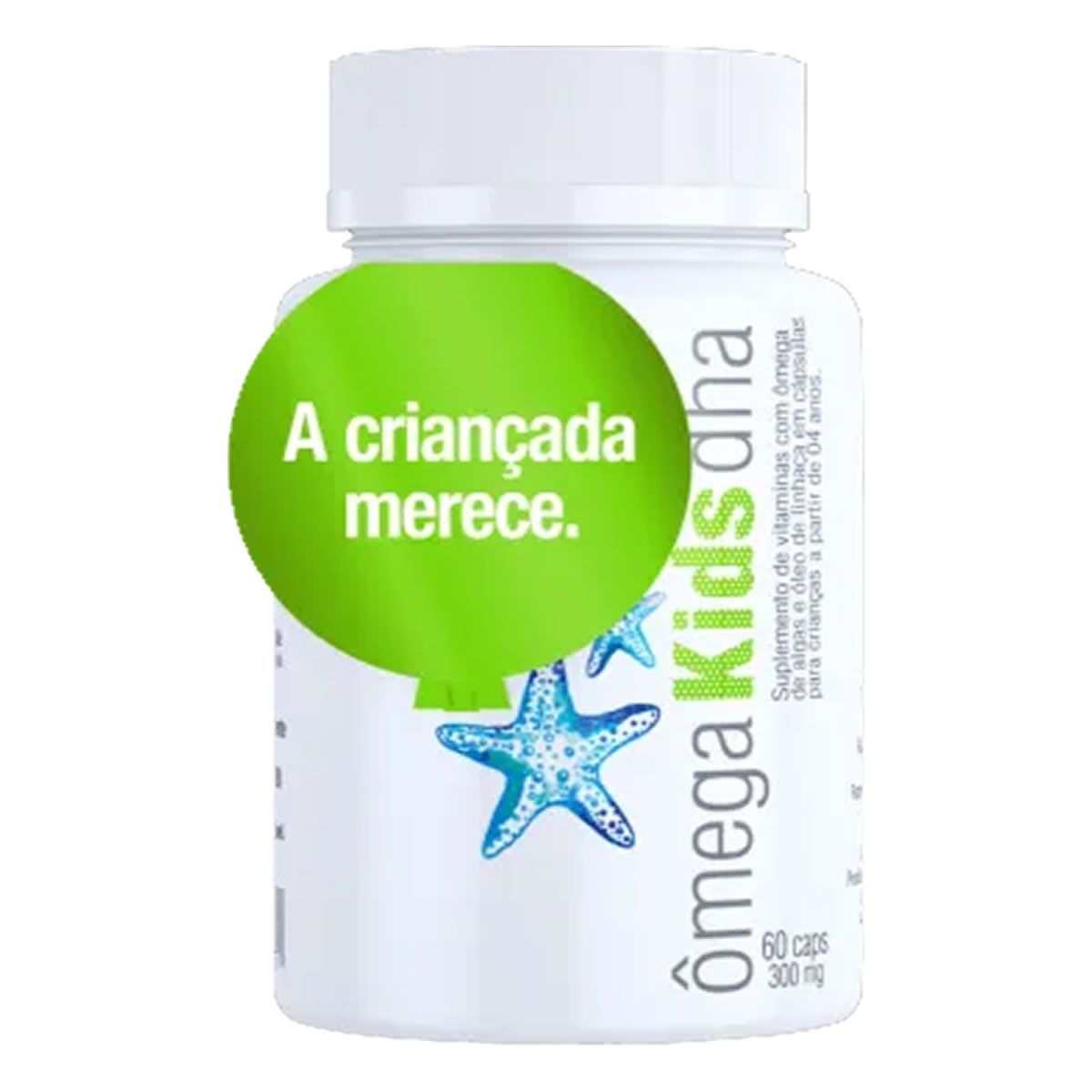 Omega Kids Dha - 60 C�psulas - Vital �tman