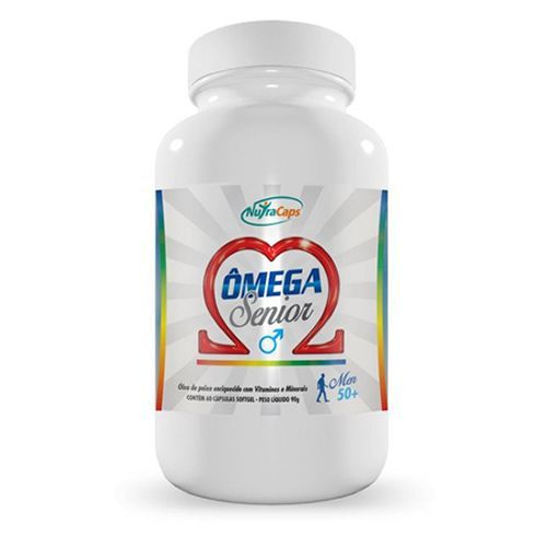 �mega Senior Men - 60 C�psulas - NutraCaps*** Data Venc. 30/09/2019