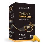Omega Super Dha - 120 C�psulas Softgel - Puravida