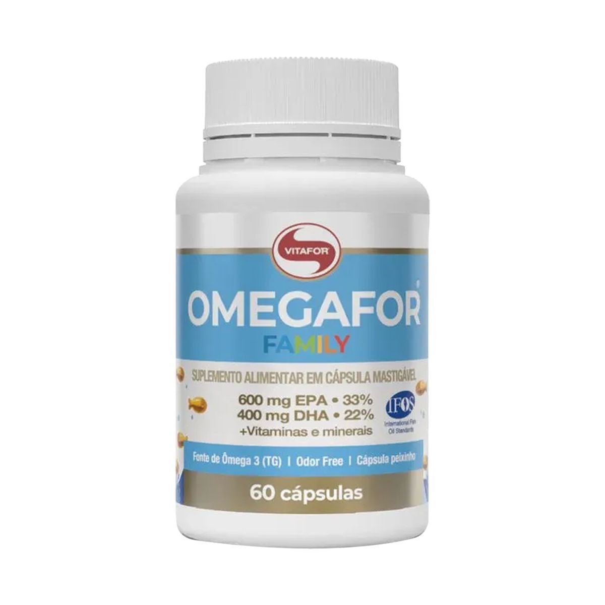 Omegafor Family -  60 C�psulas - Vitafor