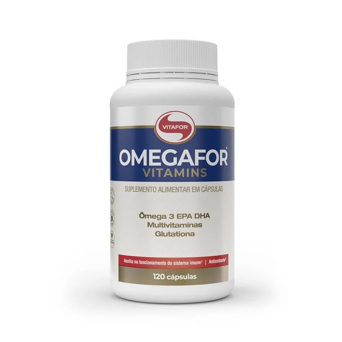 Omegafor Vitamins - 120 C�psulas - Vitafor
