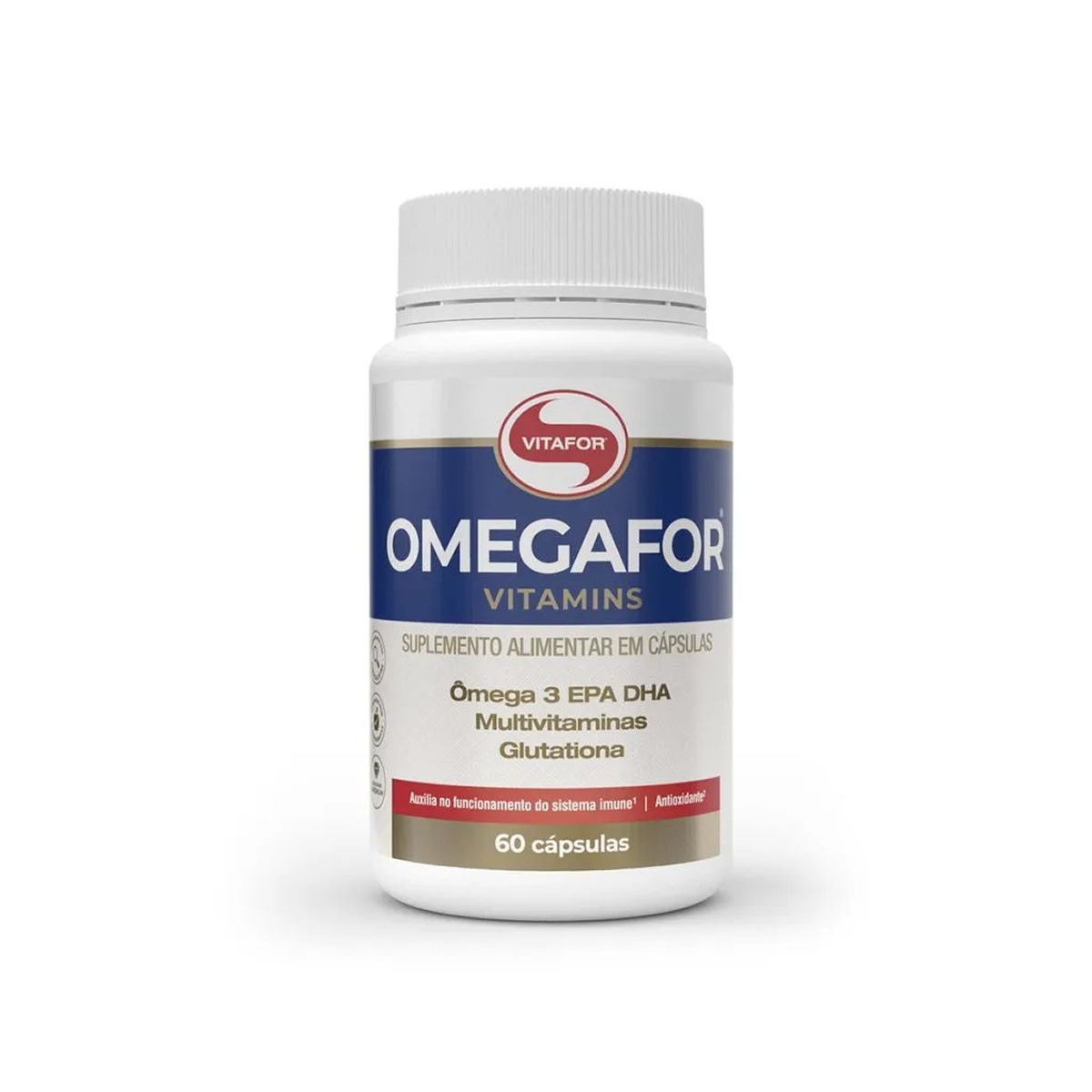 Omegafor Vitamins - 60 C�psulas - Vitafor