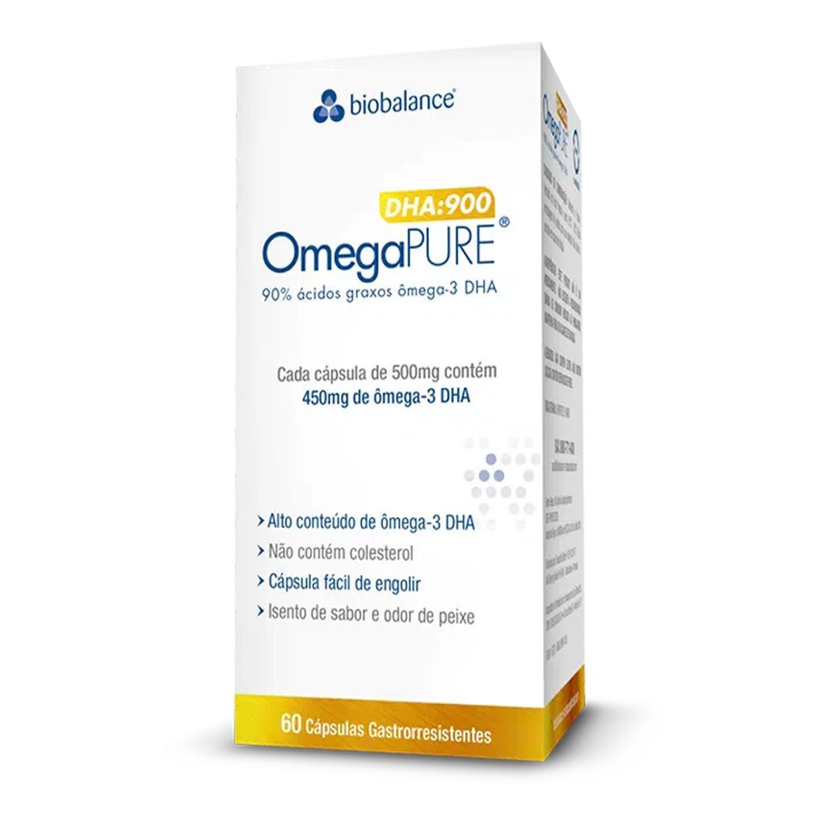 Omegapure Dha - 60 C�psulas 500mg - Biobalance