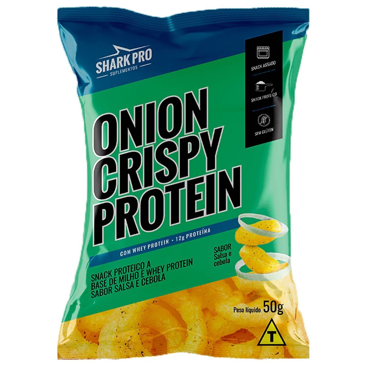 Onion Crispy Protein - 50g Cebola & Salsa - Shark Pro