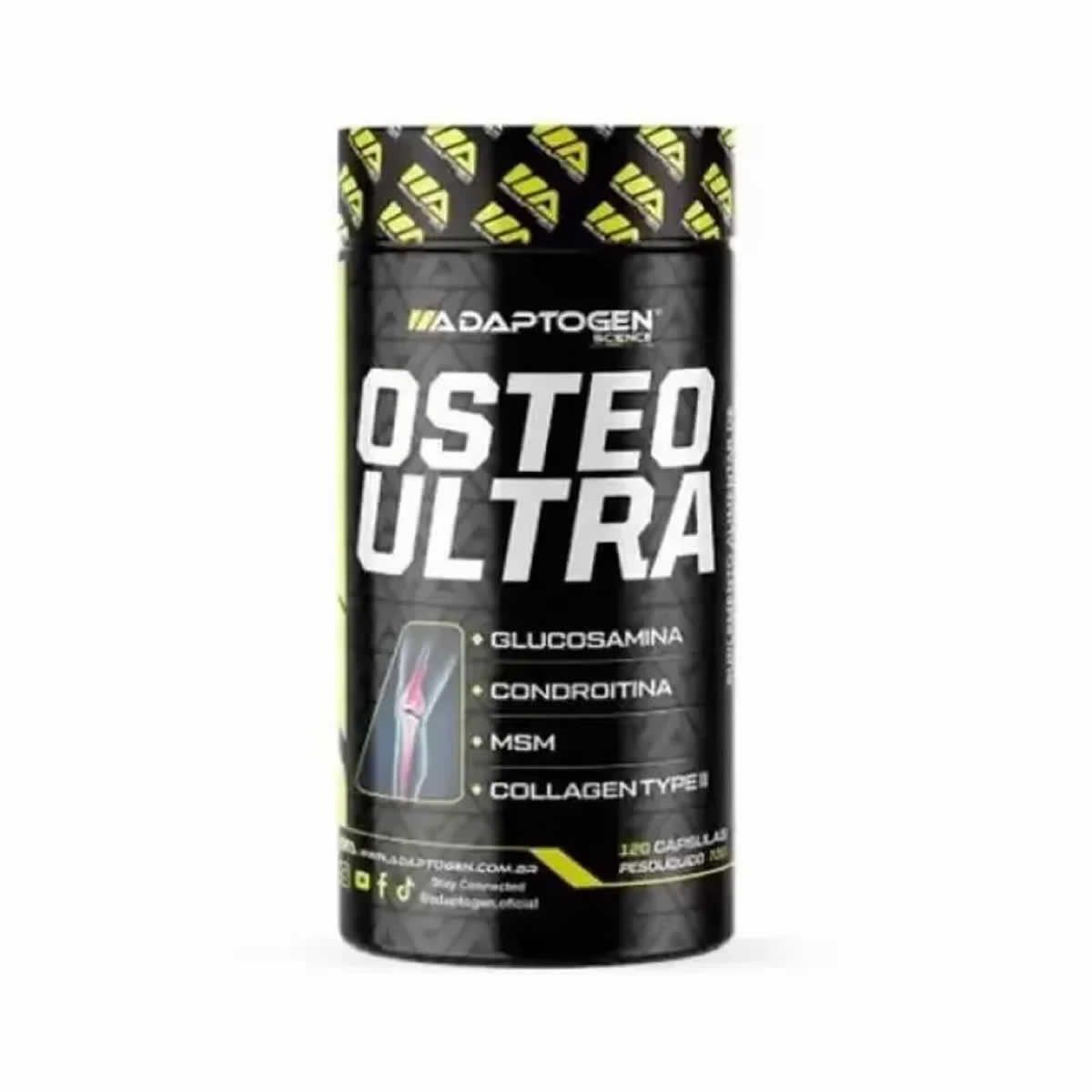 Osteo Ultra - 120 C�psulas - Adaptogen