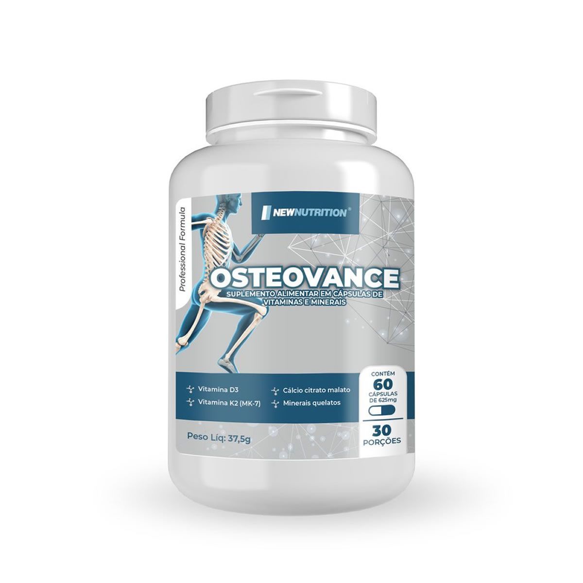OsteoVance - 60 C�psulas - NewNutrition*** Data Venc. 28/06/2025