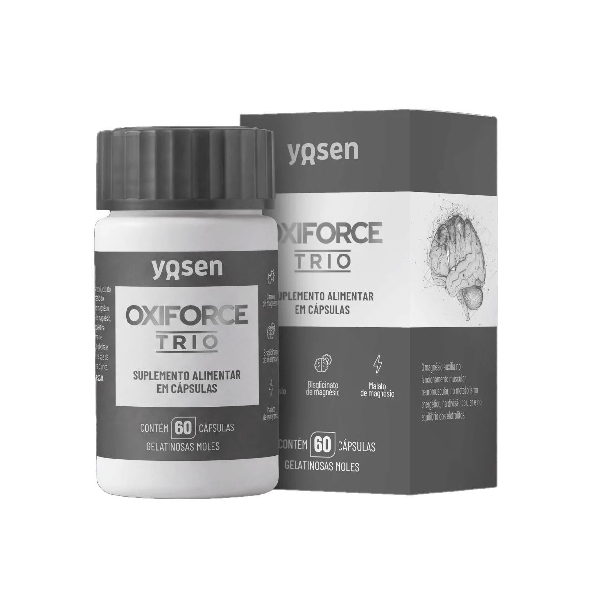 Oxiforce Trio - 60 C�psulas - Yosen