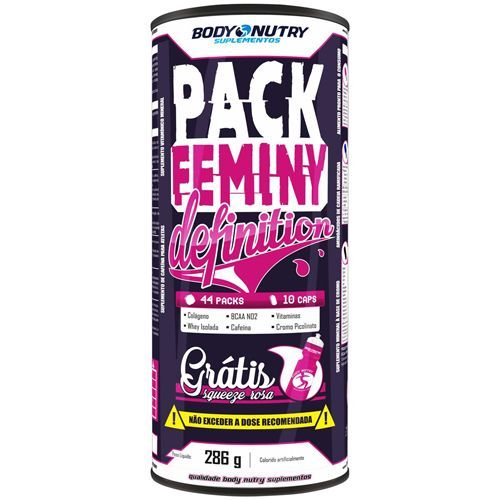 Pack Feminy Definition - 44 Packs - Body Nutry