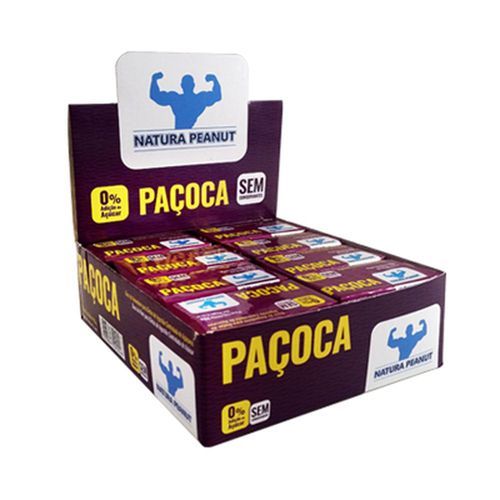 Pa�oca - 24 Unidades - Natura Peanut