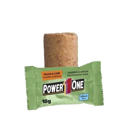 Pa�oca Rolha com Prote�na da Ervilha - 1 Unidade 18g - Power One
