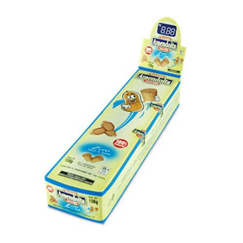 Pa�oca Rolha Zero A��car - 6 Unidades - Amendoita
