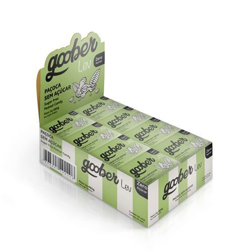 Pa�oca Sem A��car - 24 Unidades 480g - Goober