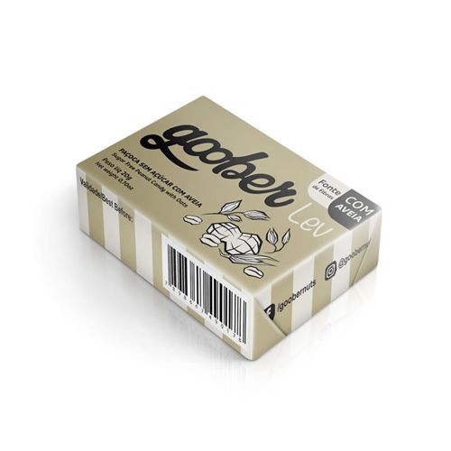 Pa�oca Sem A��car com Aveia - 1 Unidade 20g - Goober