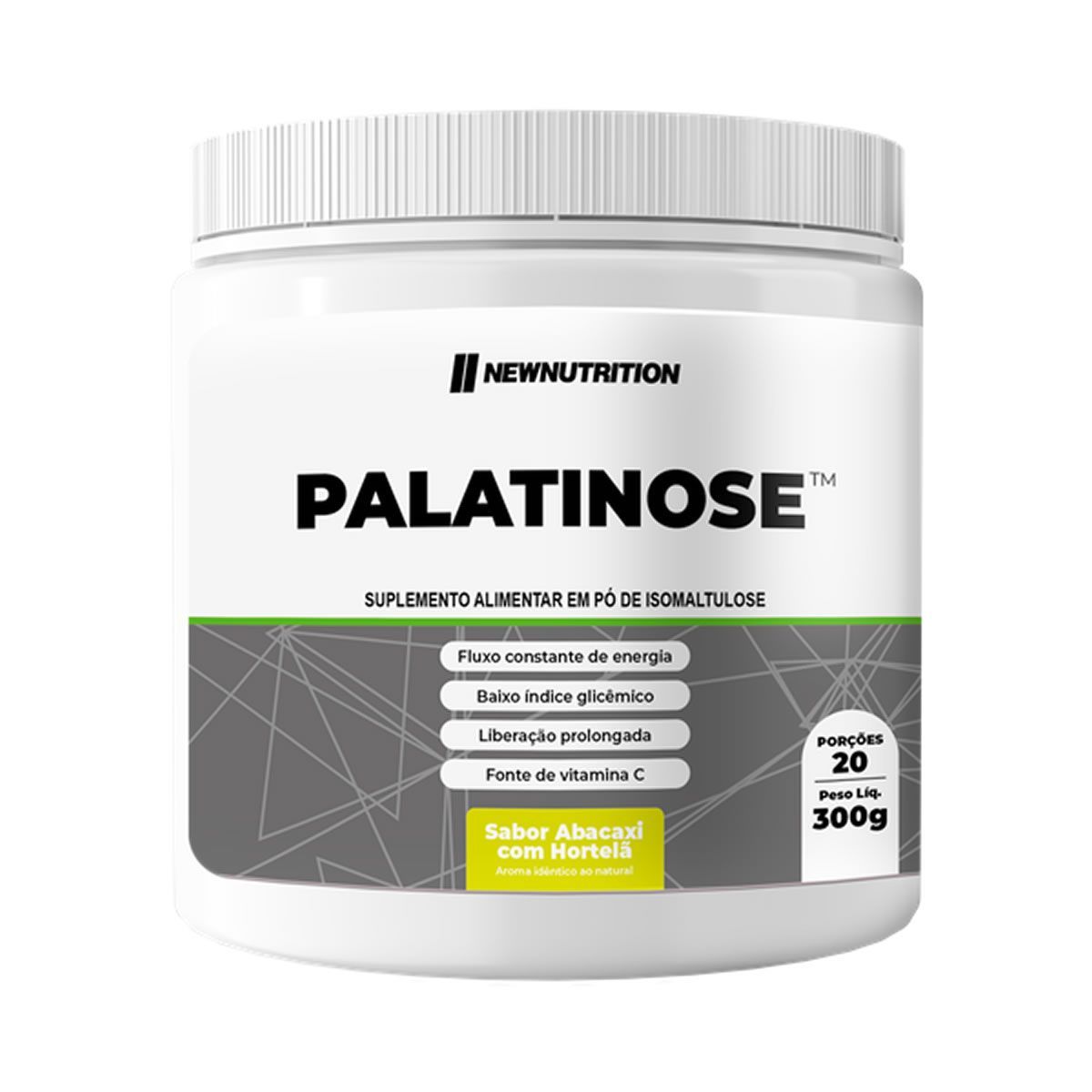 Palatinose - 300g Abacaxi Com Hortel� - NewNutrition