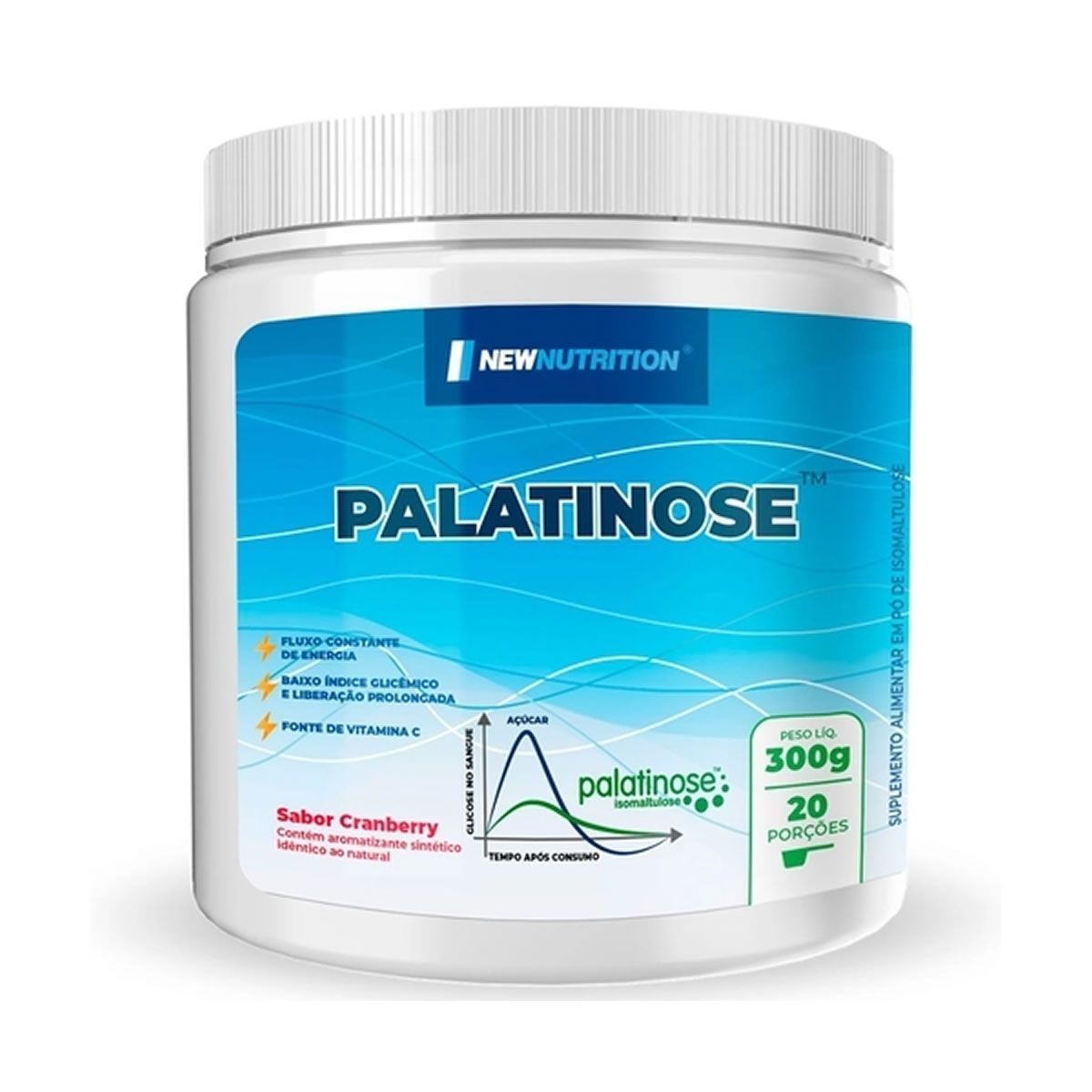 Palatinose - 300g Cranberry - NewNutrition*** Data Venc. 30/08/2025