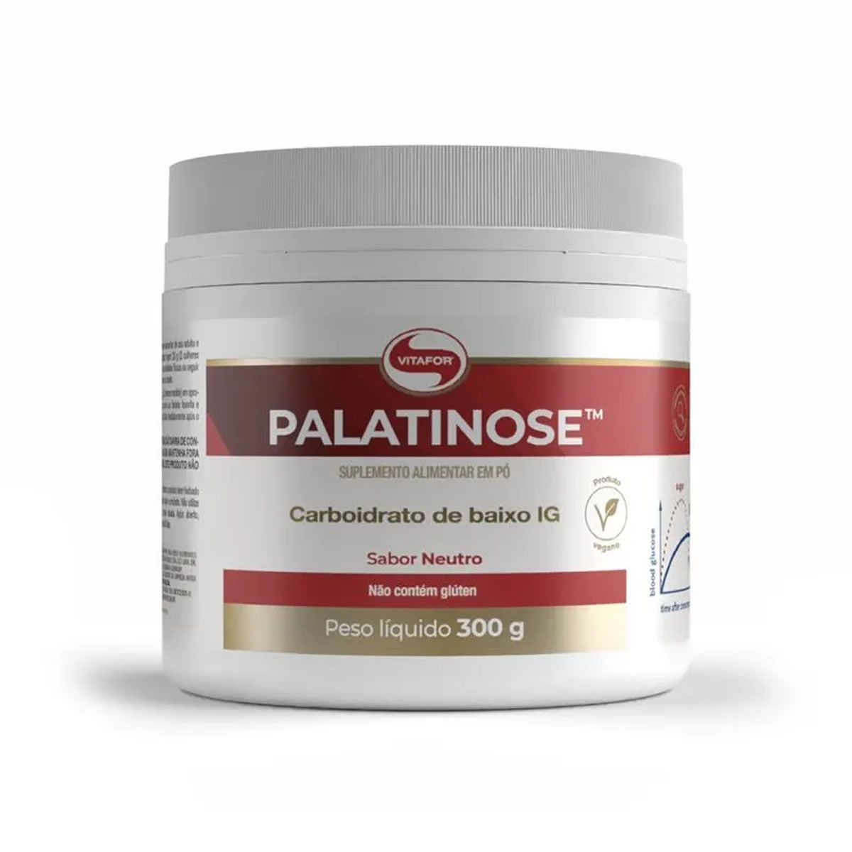 Palatinose - 300g Neutro - Vitafor