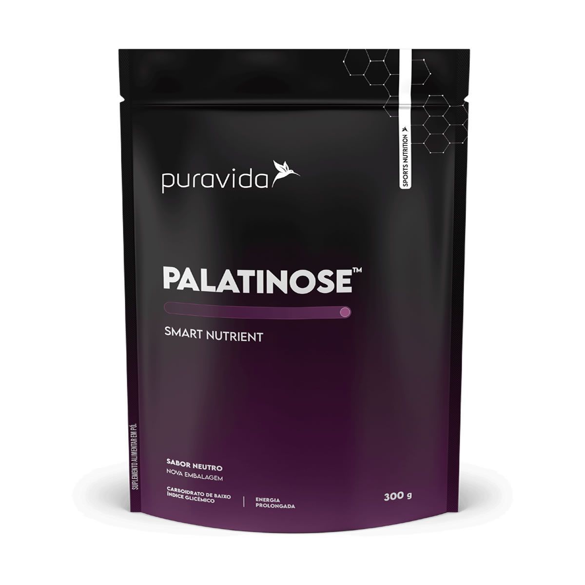 Palatinose - 300g Refil Neutro - Puravida