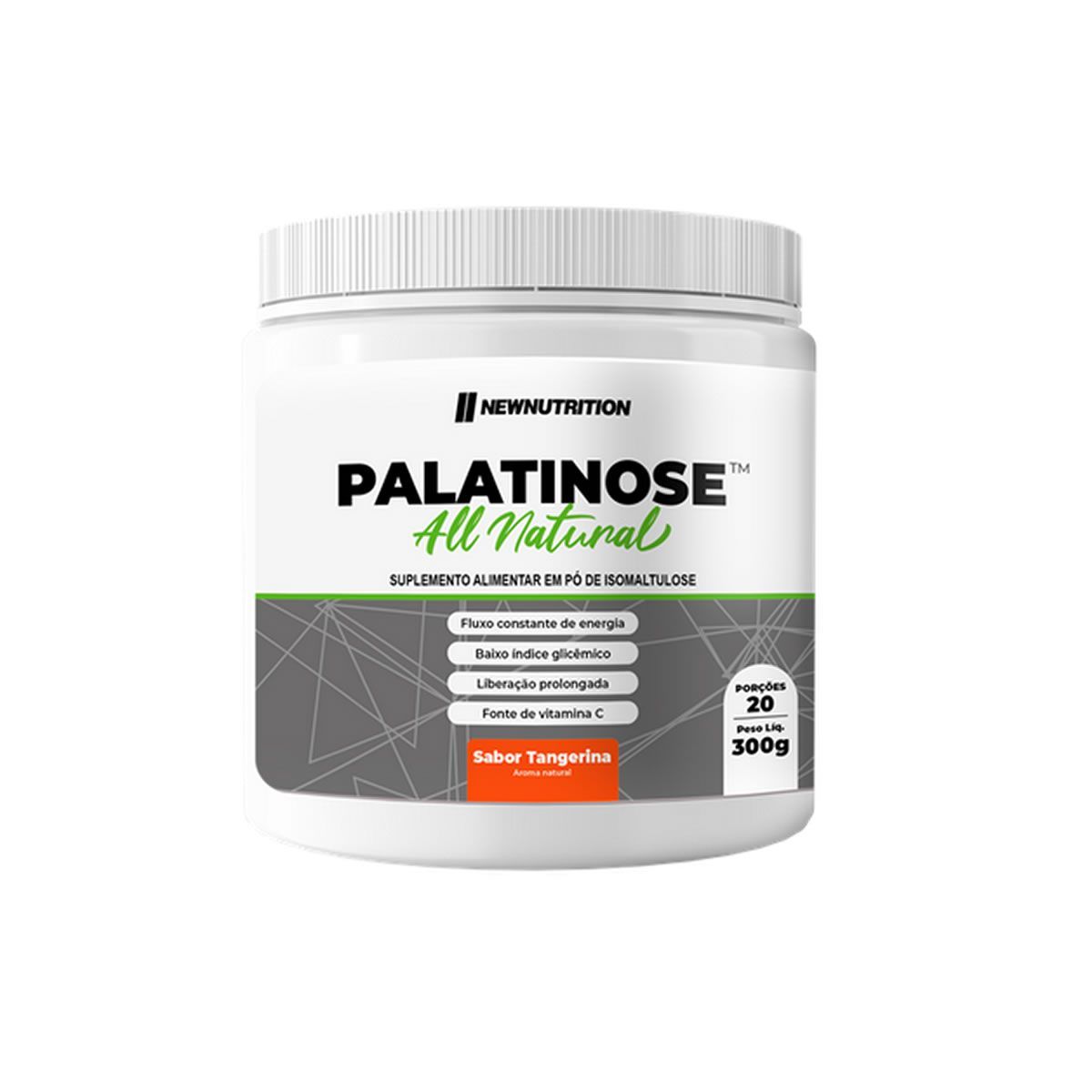 Palatinose - 300g Tangerina - NewNutrition