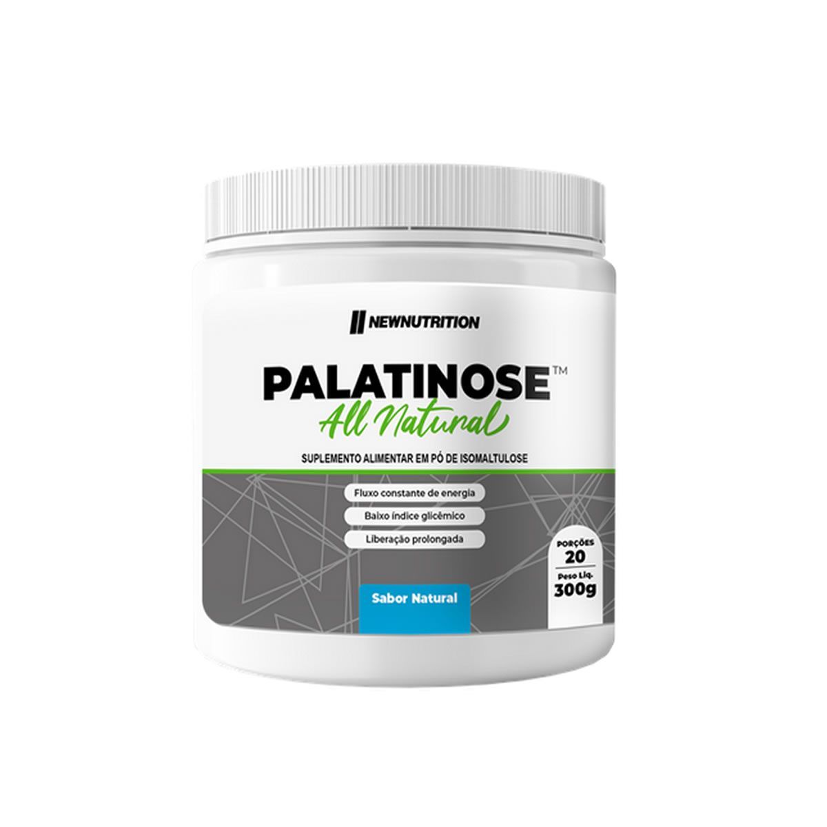 Palatinose All Natural - 300g Natural - Newnutrition