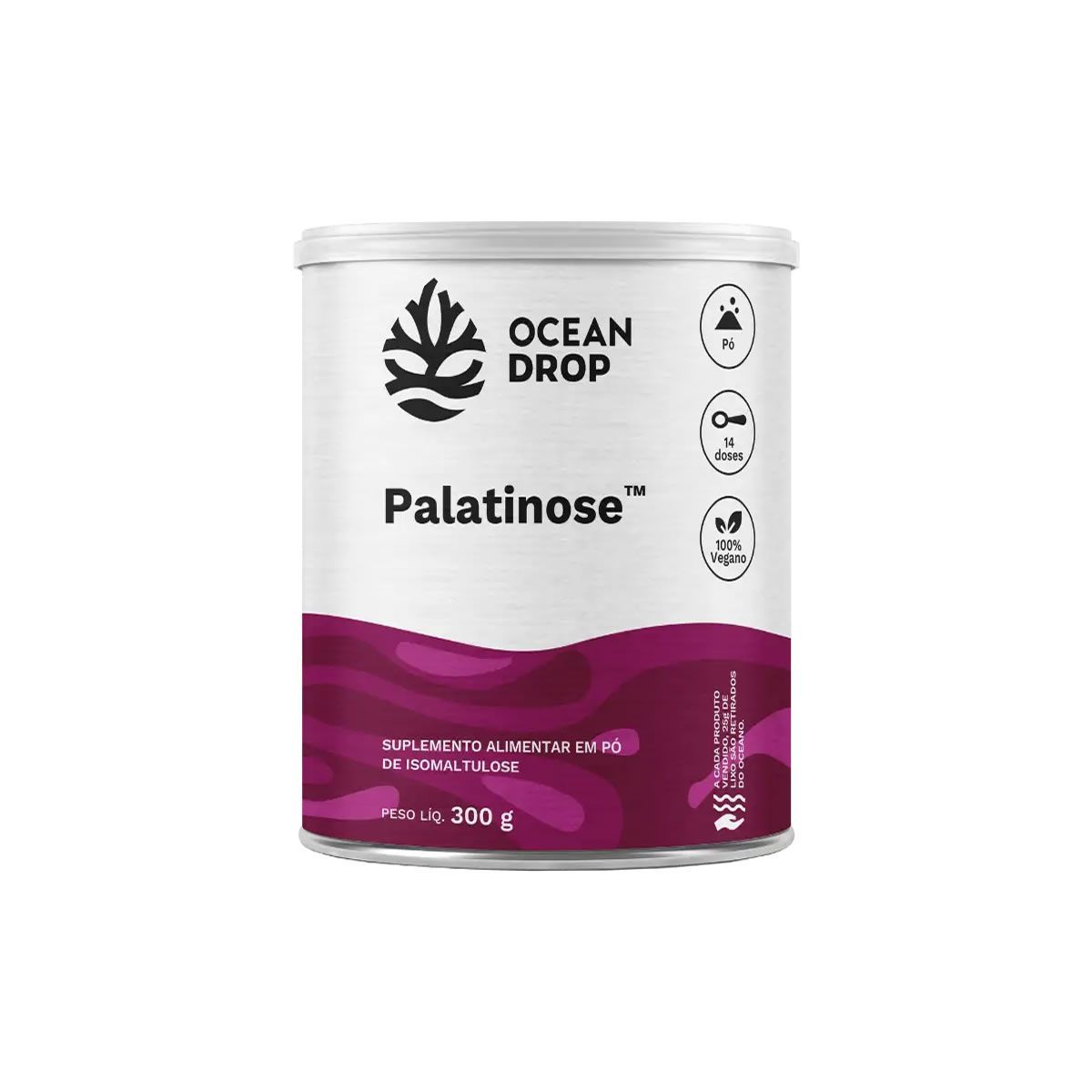 Palatinose em P� - 300g Neutro - Ocean Drop