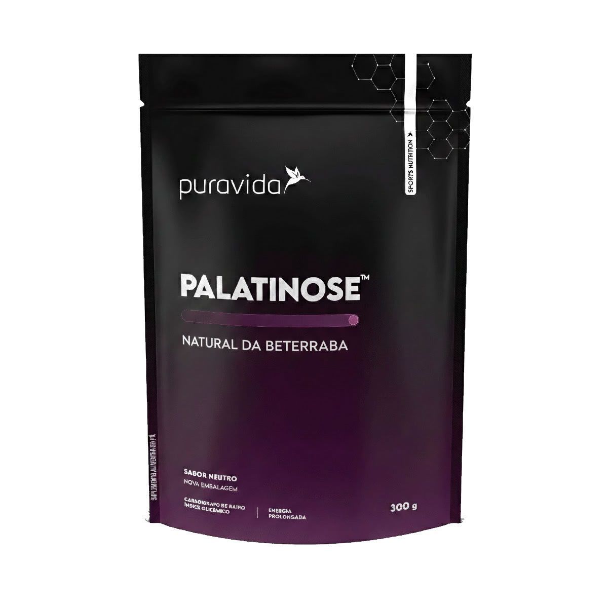 Palatinose Natural da Beterraba Refil - 300g Neutro - Puravida