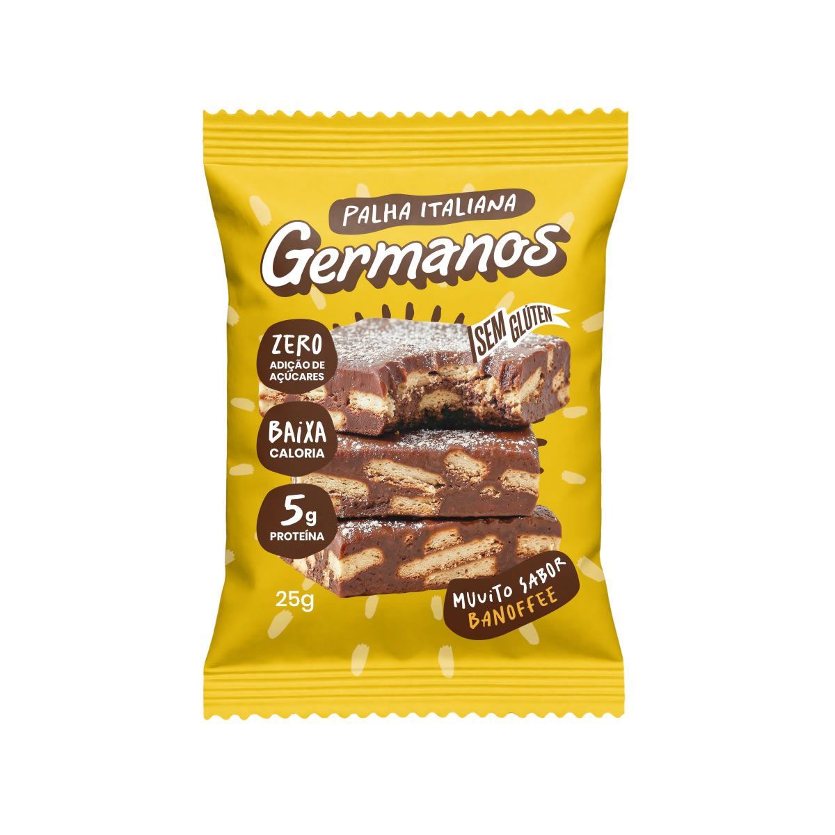 Palha Italiana Zero - 1 Unidade 25g Banoffe - Germanos Palhas