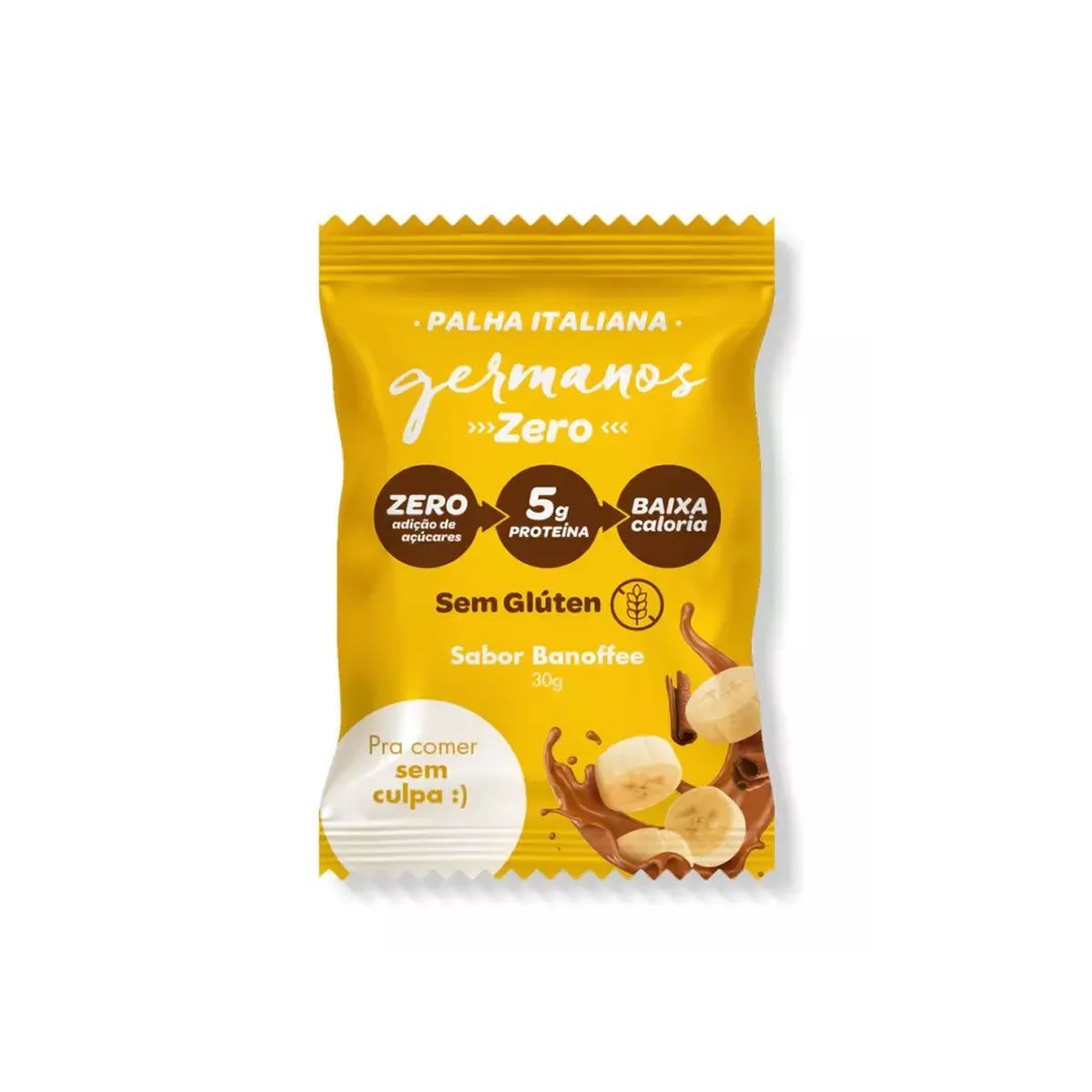 Palha Italiana Zero - 1 Unidade 30g Banoffe - Germanos Palhas