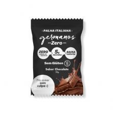 Palha Italiana Zero - 1 Unidade 30g Chocolate - Germanos Palhas