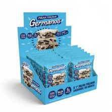 Palha Italiana Zero - 12 Unidades 25g Cookies & Cream - Germanos Palhas