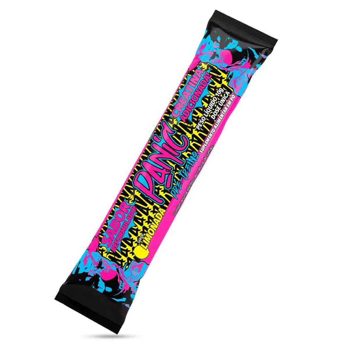 Panic Pr�-treino - 1 Sach� de 10g Limonada - Adaptogen