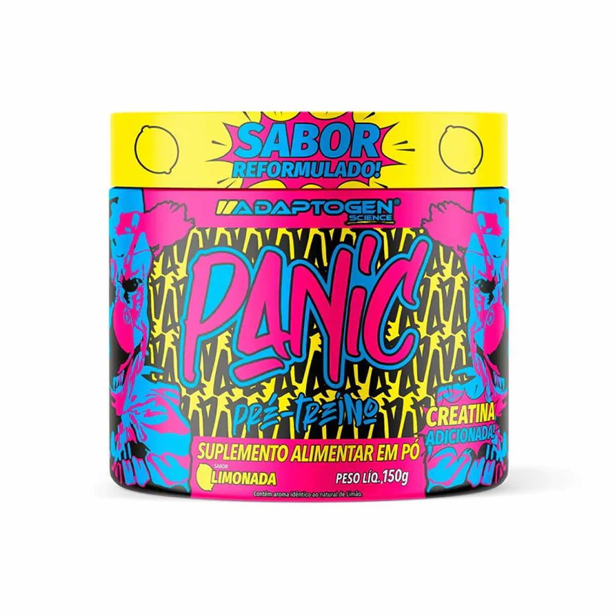 Panic Pr�-Treino - 150g Limonada - Adaptogen