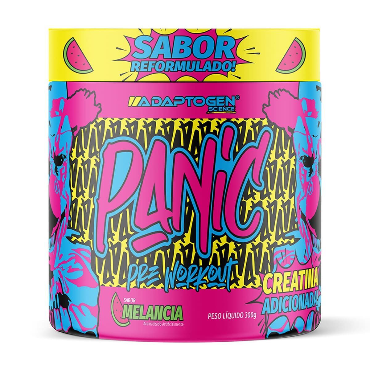 Panic Pr�-Treino - 300g Melancia - Adaptogen