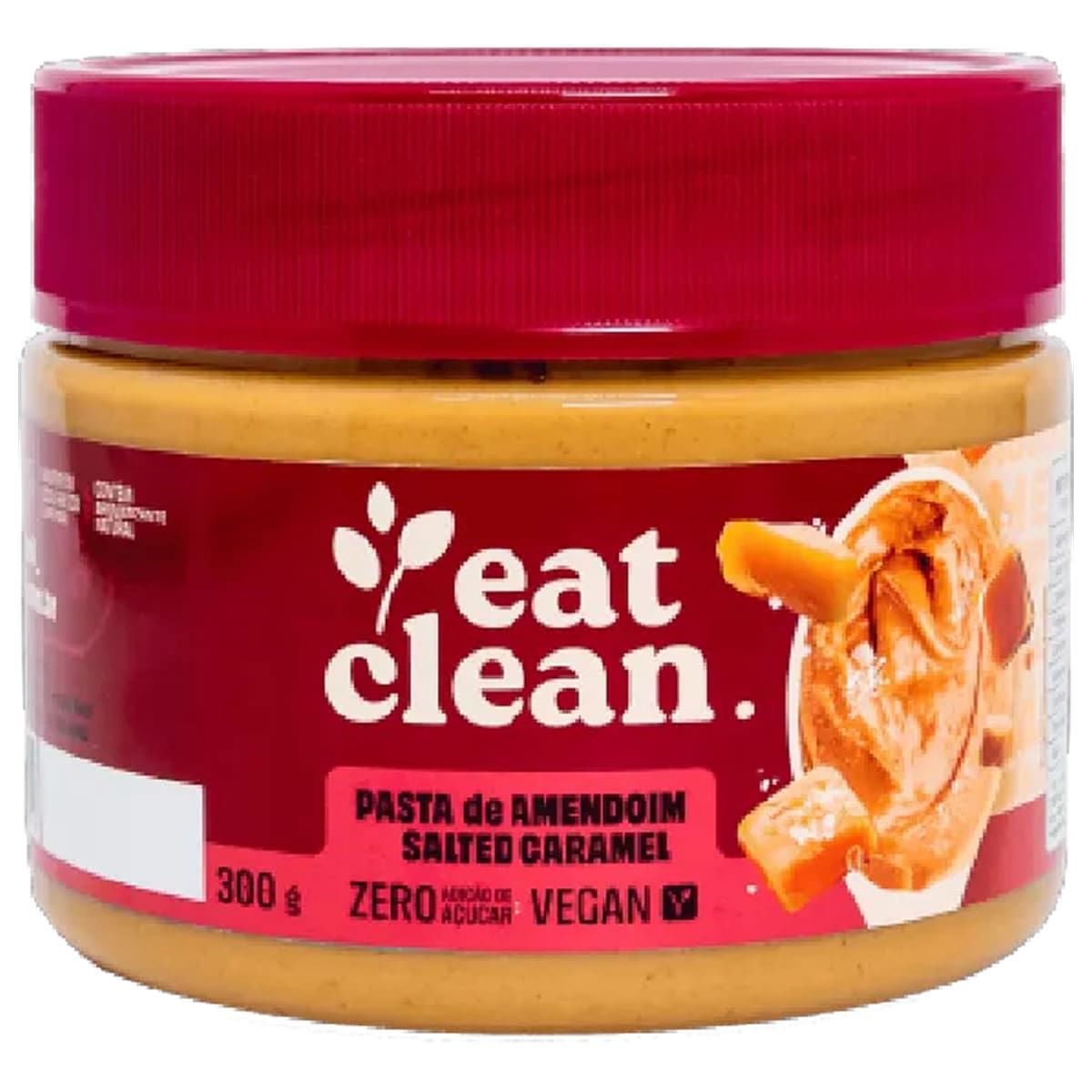 Pasta Amendoim - 300g Salted Caramel - Eat Clean*** Data Venc. 16/02/2025