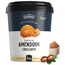 Pasta Amendoim Integral - 1010g Crocante -  Nutr�ssima