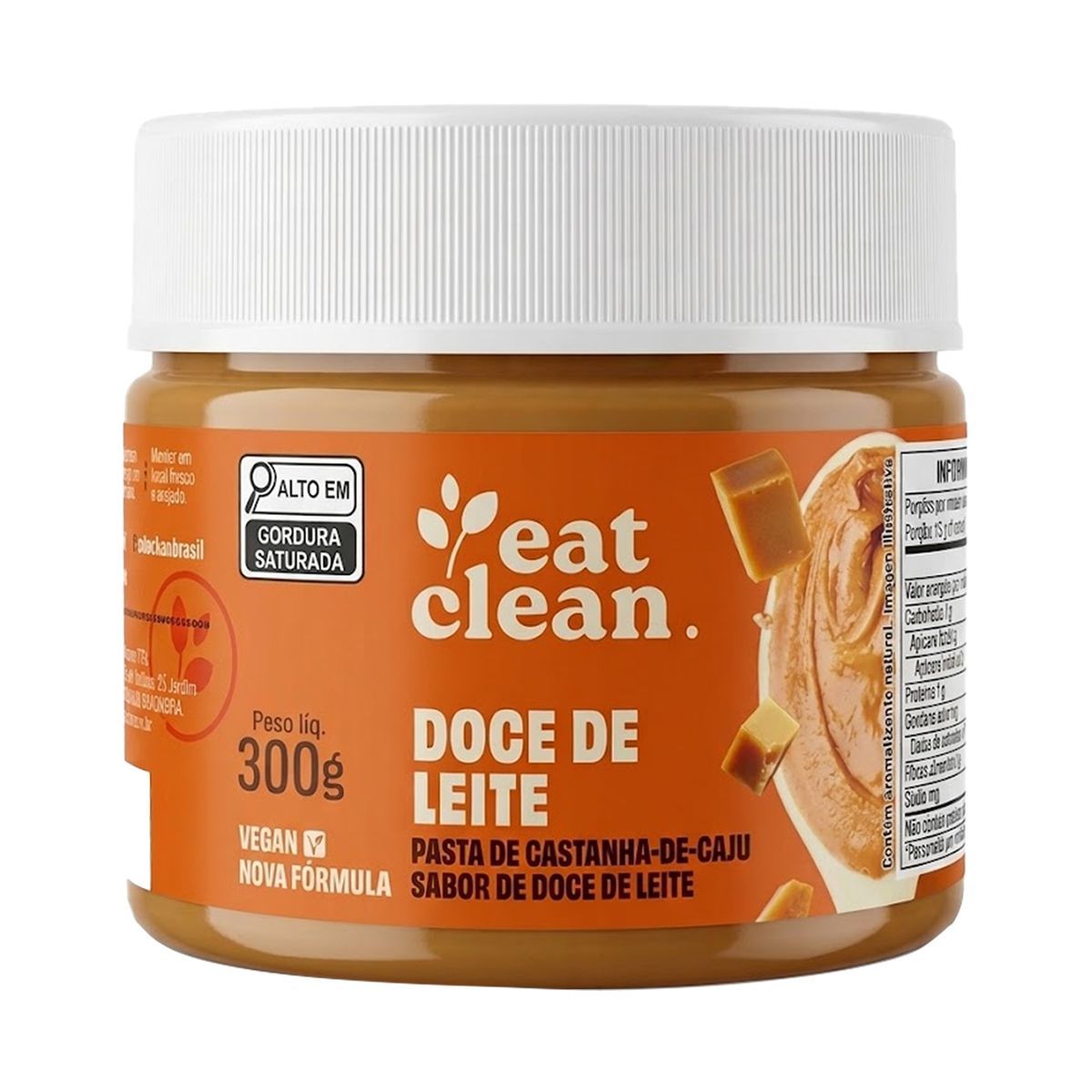 Pasta Castanha de Caju - 300g Doce de Leite - Eat Clean