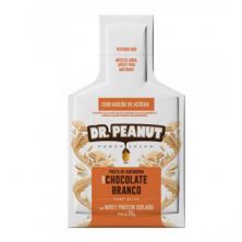 Pasta de Amendoim - 1 Sach� 20g Chocolate Branco com Whey Isolado - Dr. Peanut