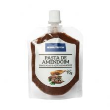 Pasta de Amendoim - 1 Sach� 70g Cacau e A��car Mascavo - NewNutrition