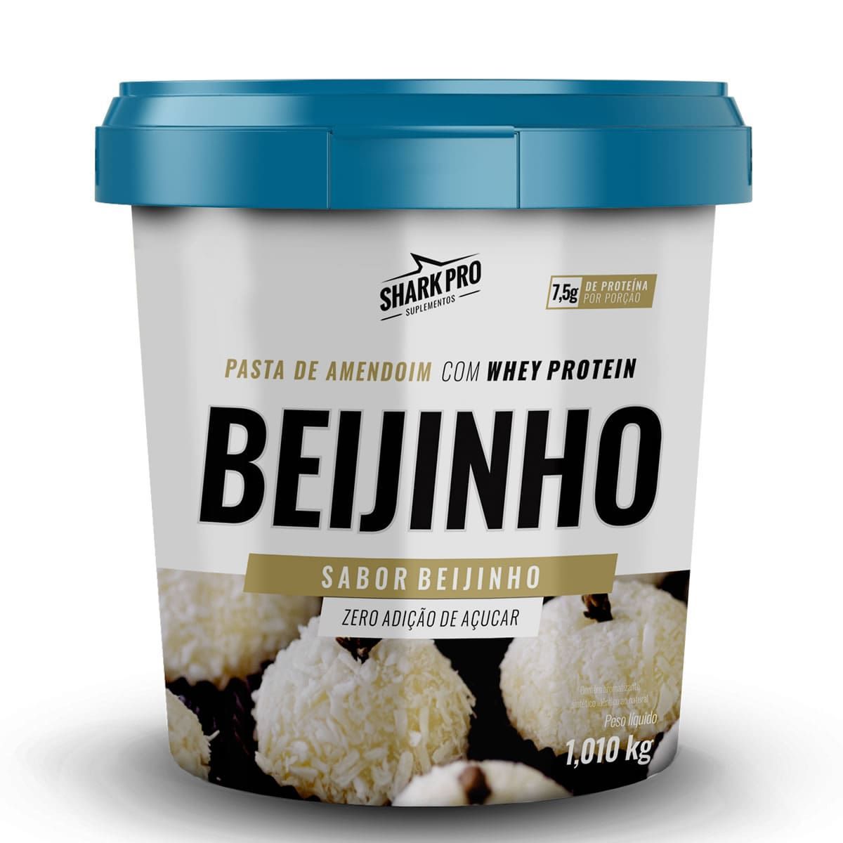 Pasta de Amendoim - 1010g Beijinho - Shark Pro