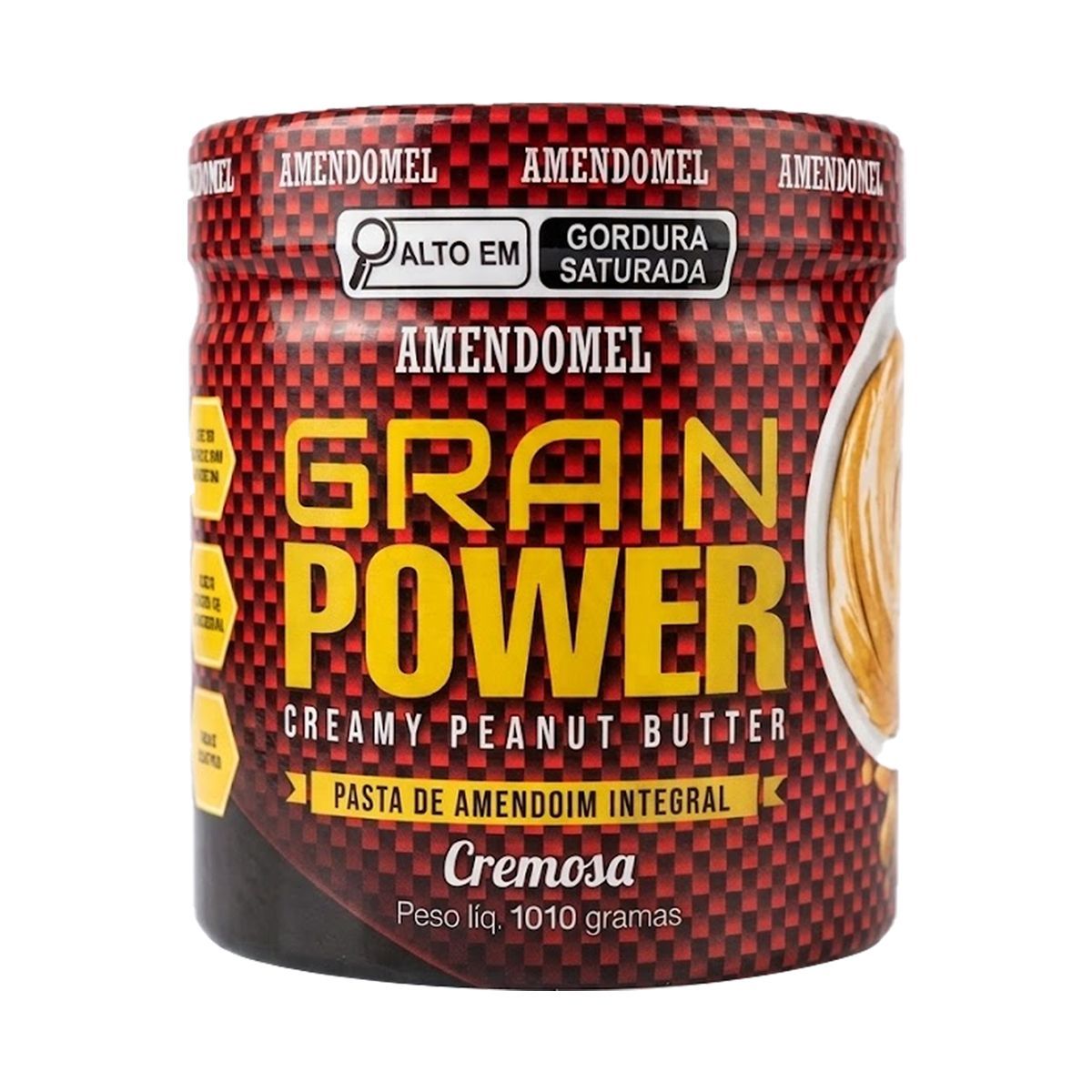 Pasta de Amendoim - 1010g Integral - AmendoMel
