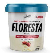 Pasta de Amendoim - 1010g Morango e Chocolate Branco - Shark Pro