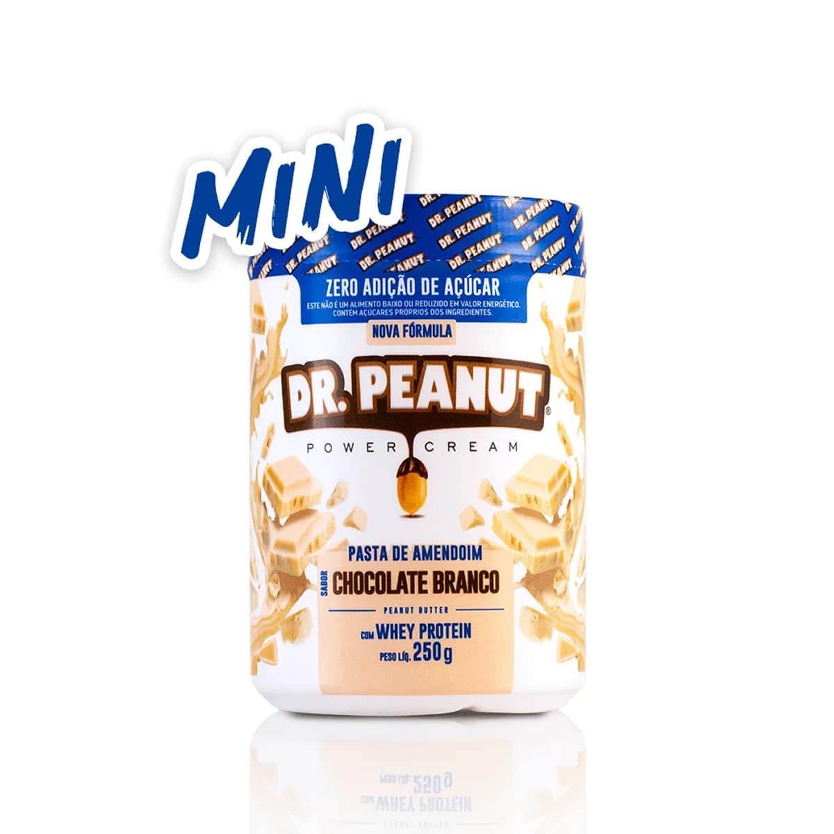 Pasta de Amendoim - 250g Chocolate Branco com Whey - Dr. Peanut