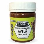Pasta de Amendoim - 260g Chocolate Branco e Avel� Crocante - Amendomel