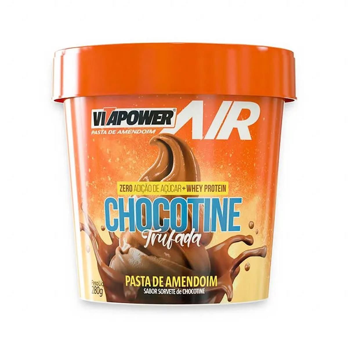 Pasta de Amendoim - 280g Chocotine Trufada - VitaPower Air*** Data Venc. 30/08/2024