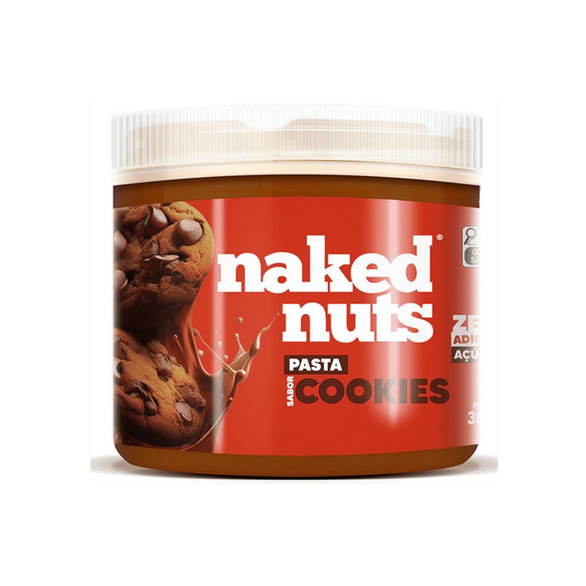 Pasta de Amendoim - 300g Cookies - Naked Nuts