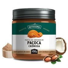 Pasta de Amendoim - 450g Pa�oca Cremosa - Nutr�ssima